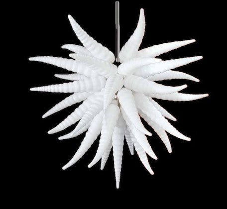 Murano Glass Chandelier Anemone Moderno