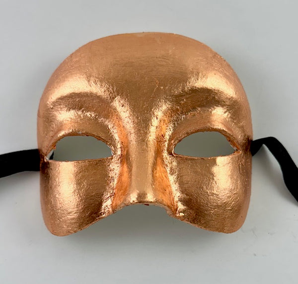 Venetian Mezzo Volto – Copper Leaf – Visions of Venice