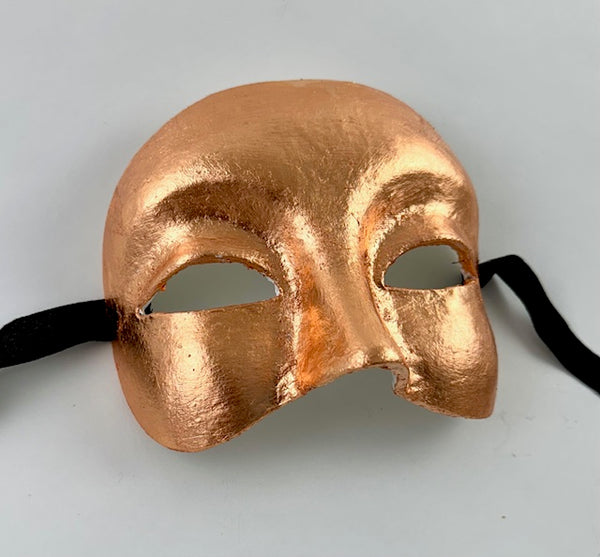 Venetian Mezzo Volto – Copper Leaf – Visions of Venice