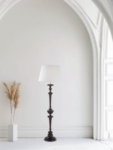 Italian Hand Carved Gilt Wood Tuscan Floor Lamp - 1149 – Visions of Venice