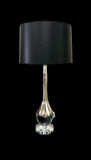 Murano Glass Table Lamp – Crystal - Sommerso e Specchiato