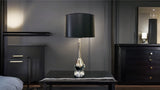 Murano Glass Table Lamp – Crystal - Sommerso e Specchiato