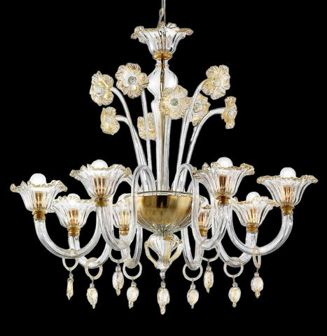 Murano Chandelier – Coppa di Fiori Classico Image
