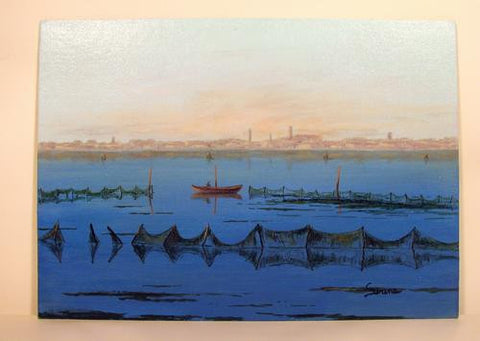 Acrylic on Panel I reti da pesca Image