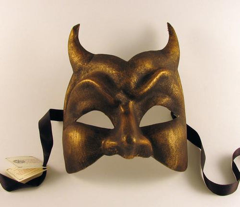 Devil Mask Bronze Image