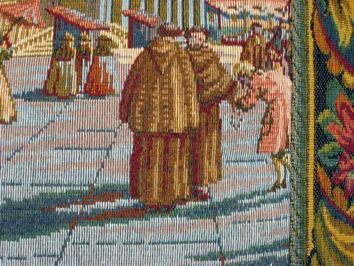 Small Piazzetta San Marco Venetian Tapestry – Visions of Venice Small Piazzetta San Marco Venetian Tapestry – Visions of Venice