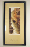 Ugo Barocco Framed Print The Canal Image