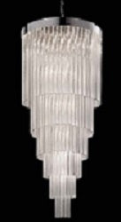 Italian Glass Chandelier Ambient II 825FS – Crystal