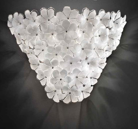 Italian Glass Flores Sconces Image