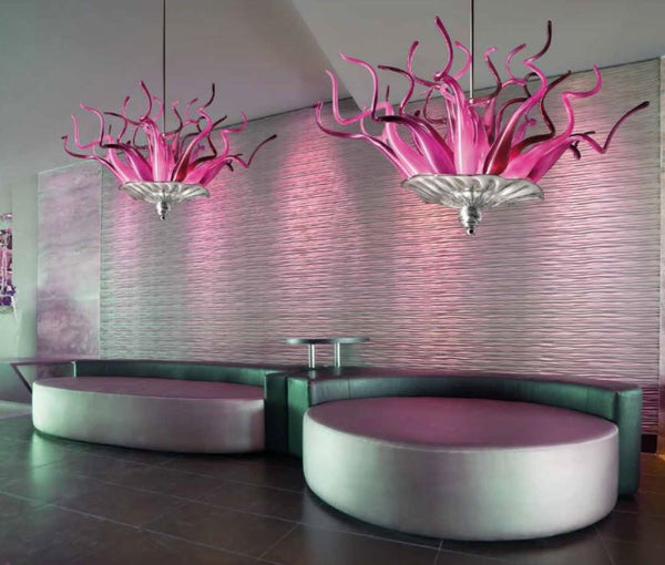 Murano Glass Hanging Medusa Anemone Chandelier – Visions of Venice
