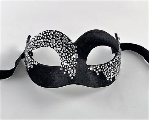 Colombine Asymmetrical Crystal Black Image