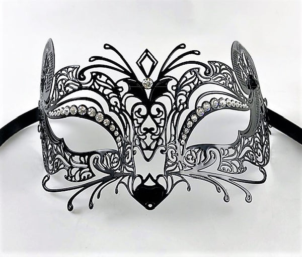 Venetian Mask Laser Cut Metal – Gatto Cat Lux – Visions of Venice