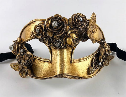 Colombine Baroque Butterflies and Roses Gold Image