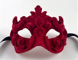 Colombine Red Baroque Velveteen Image
