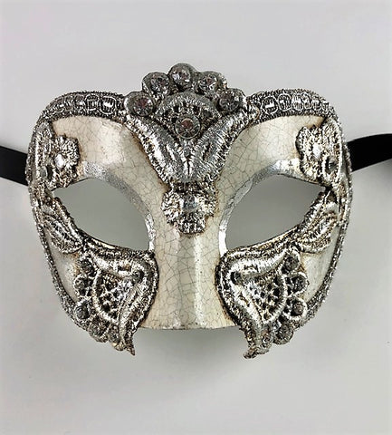 Colombine Antica Macrame Swarovski Silver Image