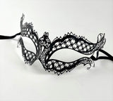 Venetian Mask Laser Cut Metal Mon Amour Strass