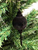 Venetian Christmas Ornament Velluto Black Image