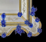 Venetian Mirror MIR280 – Clear, Blue and Gold Image