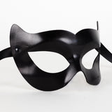 Colombine Leather Feline Vamp Eye Mask Image