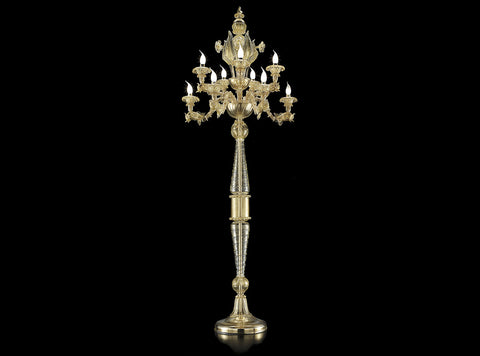 Murano Glass Grand Rezzonico Tall Floor Lamp