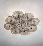 Murano Glass Ceiling Light – Discs Crespo and Rilievo Round