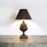 Italian Hand Carved Gilt Wood Tuscan Table Lamp 567 Image