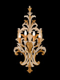 Italian Hand Carved Gilt Wood Tuscan 4 Light Sconce – 825 Image