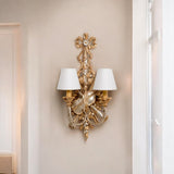 Italian Hand Carved Gilt Wood Tuscan 2 Light Sconce – 802 Image