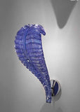 Italian Glass Art Deco Naga Sconces