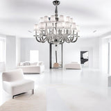 Murano Glass Contemporary Chandelier with Lampshades 2780 Image