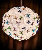 Murano Glass Pendant Ceiling Chandelier Redentore – Butterflies - Farfalle