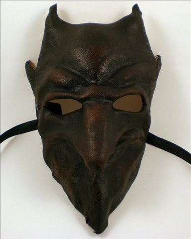 Leather Devil Demon Mask Image