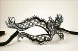 Venetian Mask Laser Cut Metal Mon Amour Strass Image