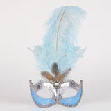 Feathered Colombine Sisi Light Blue Silver Image