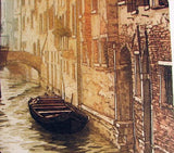 Ugo Barocco Framed Print The Canal Image