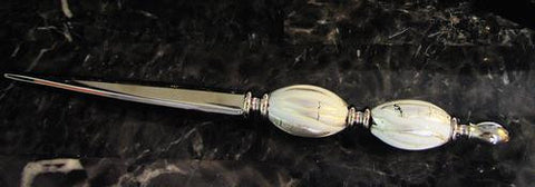 Murano Glass Letter Opener White Image