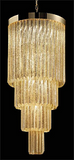 Italian Glass Chandelier Ambient II 825FS – Crystal Gold
