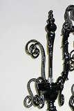 Murano Glass Chandelier  Ca' Rezzonico Black Pastoral Image