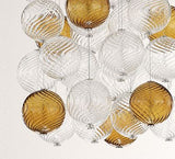 Italian Glass Spheres Ceiling Light Bolle di Vetro Image
