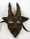 Leather Devil Baphomet Mask Image