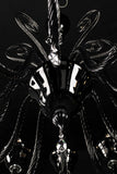 Murano Glass Chandelier “Belle Epoque” Black