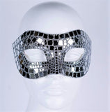 Mirrored Mosaic Colombine Eye Mask