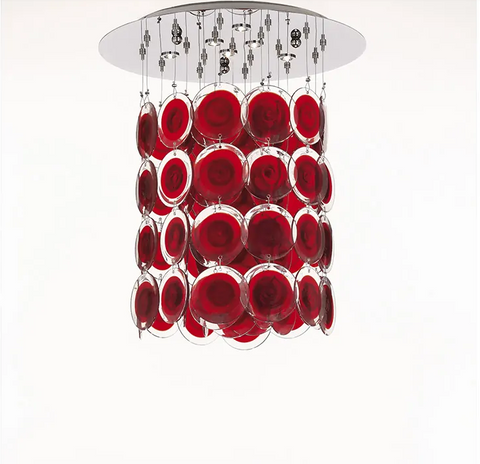 Murano Glass Ceiling Light Dischi Image