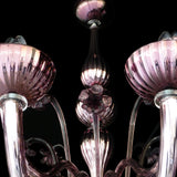 Murano Glass Chandelier Fiori Mirrored