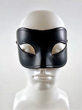 Colombine Leather Eye Mask Embossed Outline