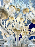 Murano Glass Ca’ Rezzonico Chandelier “Nebbia” Image