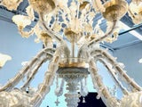 Murano Glass Ca’ Rezzonico Chandelier “Nebbia” Image