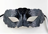 Leather Venetian Tattoo Embossed Mask