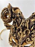 The Baroque Beast Devil Mask Gold Image