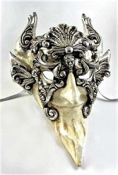 Devil Venetian Mefisto Baroque - Silver – Visions of Venice